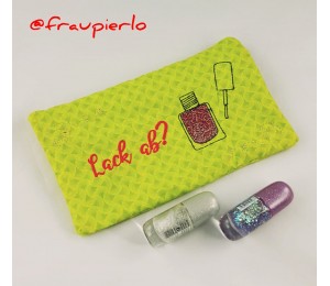 Stickserie ITH - Tasche Make up